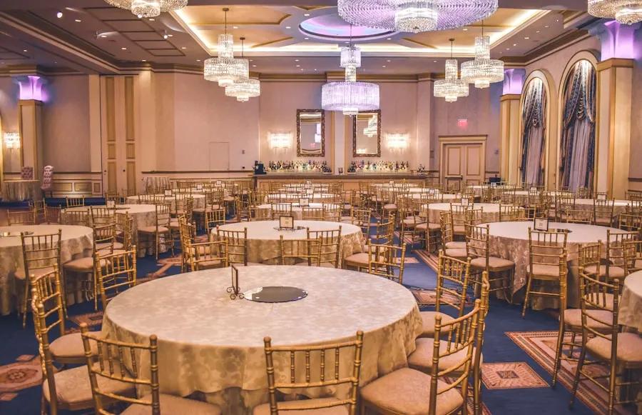 Celebration event interior